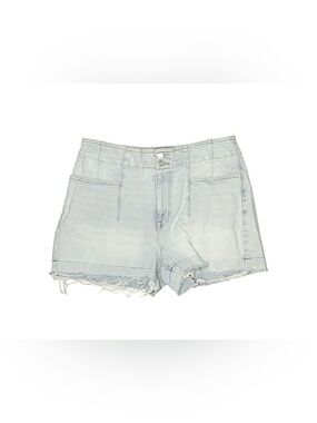 Maurices Light Blue Distressed Denim Shorts